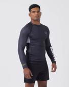 KINGZ Ranked Performance V2 L/S Rashguard-black